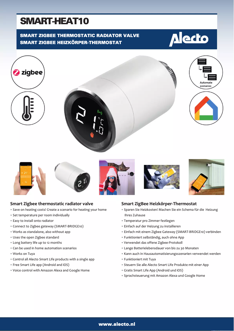 Image de la première page du manuel de l'appareil SMART-HEAT10