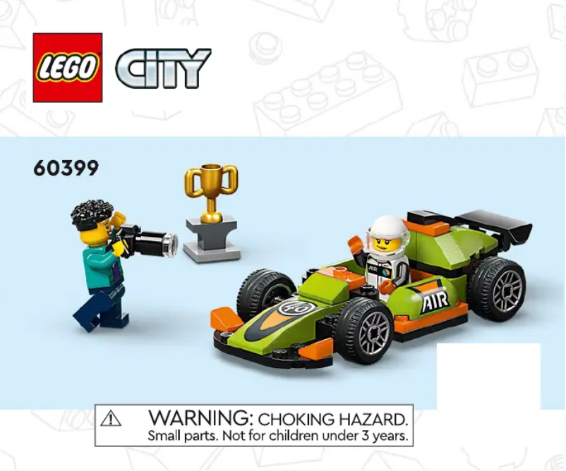 Page n°1 - Manuel utilisateur Lego City 60399