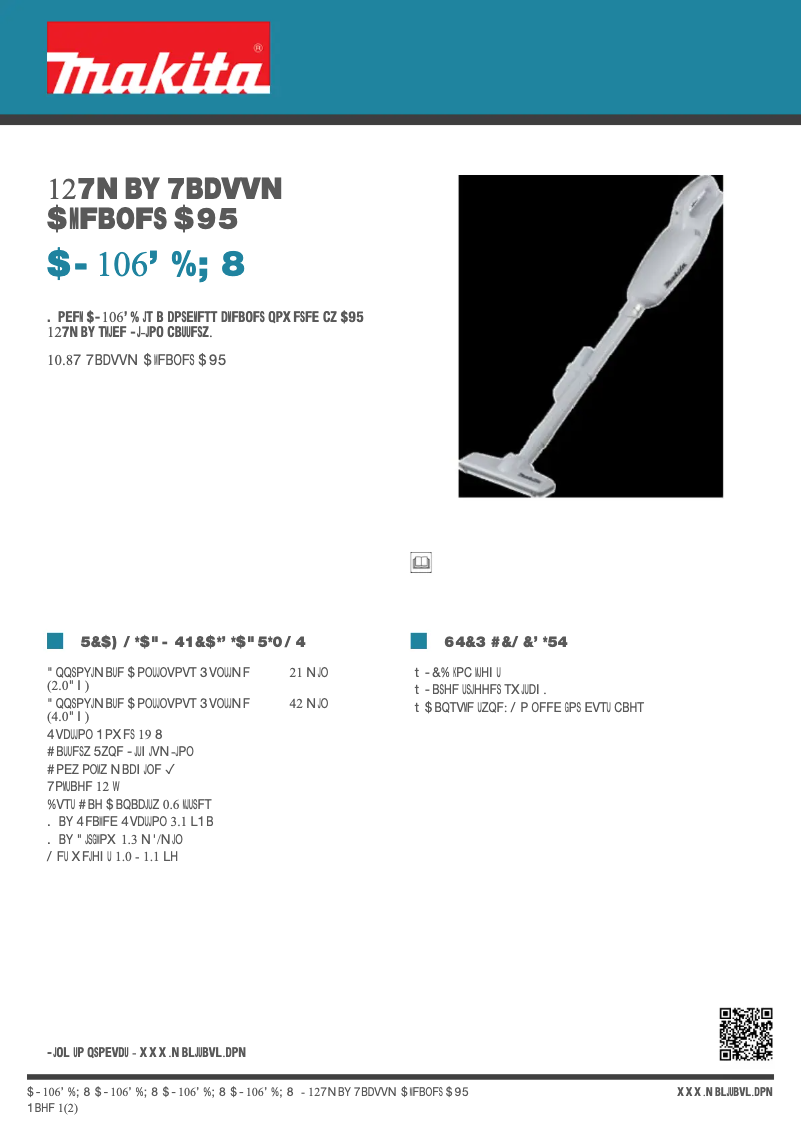 Image de la première page du manuel de l'appareil CL106FDZW