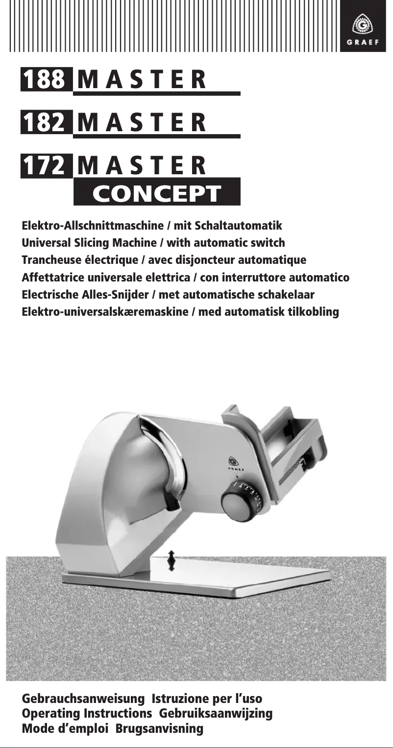 Imagen de la primera página del manual del dispositivo 182 Master