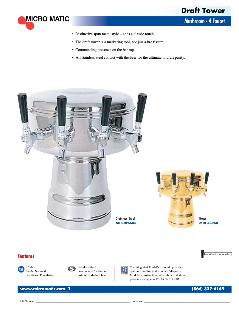 Image de la première page du manuel de l'appareil MTB-4PSSKR