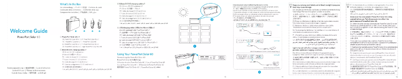 Page 1 de la notice Manuel utilisateur Anker PowerPort Solar 60