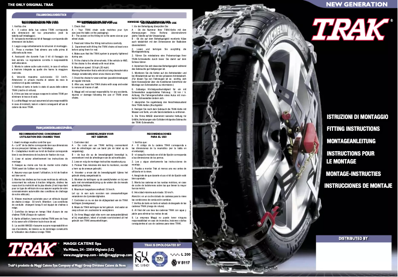 Página 1 del manual Manual de usuario Trak Tourisme