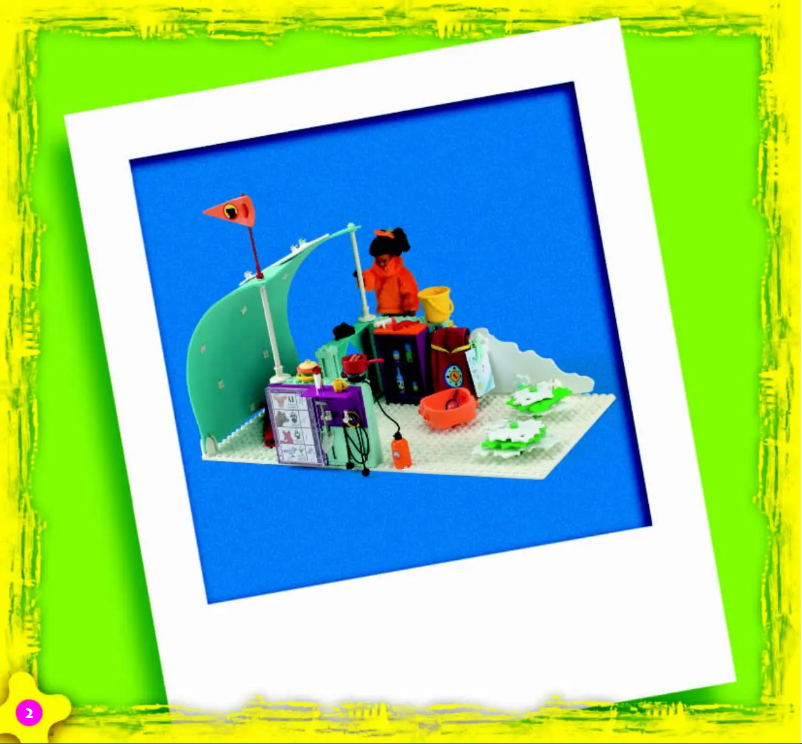 Page n°1 - Manuel utilisateur Lego Carla and the Bear Cubs