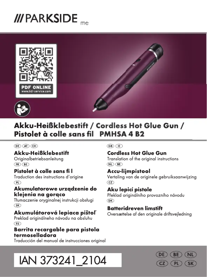 Image de la première page du manuel de l'appareil PMHSA 4 B2