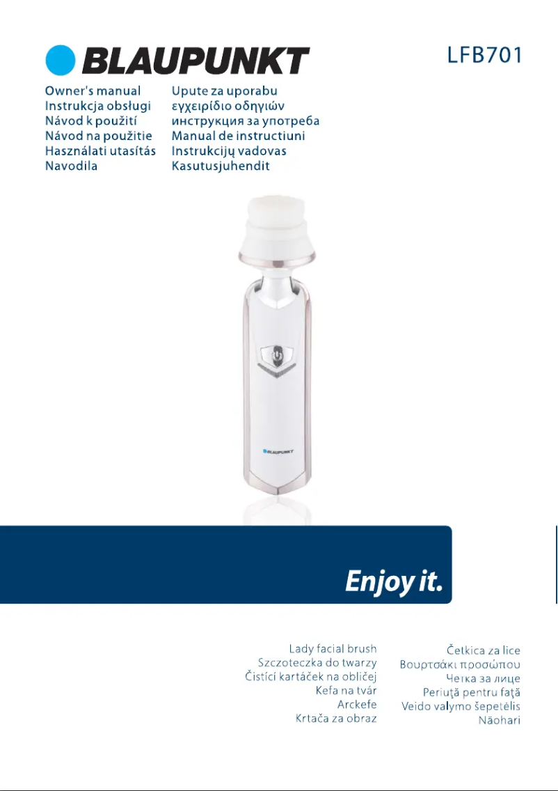 Imagen de la primera página del manual del dispositivo LFB701