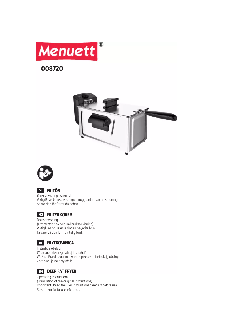 Image de la première page du manuel de l'appareil 008720