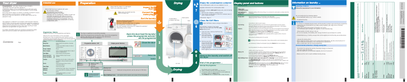 Page n°1 - Manuel utilisateur Siemens WT48Y700GB