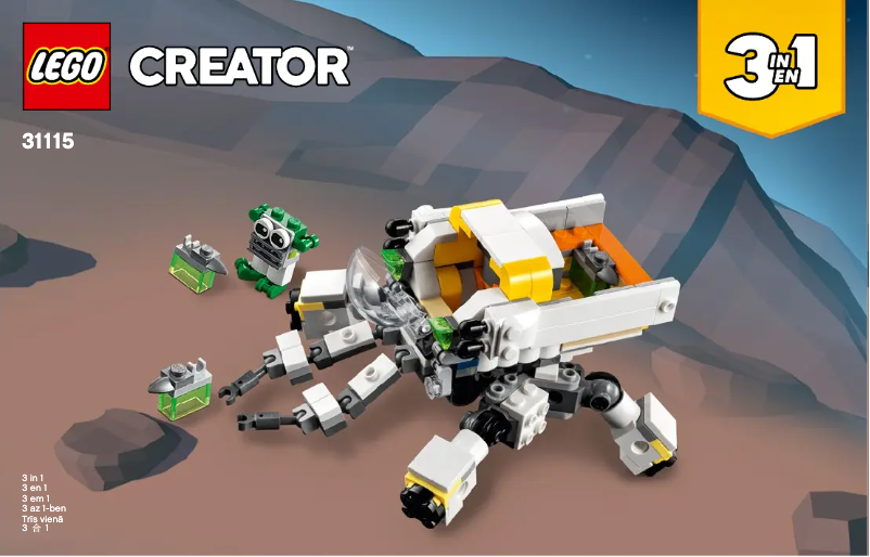 Image de la première page du manuel de l'appareil Creator 31115