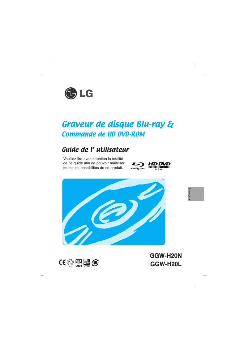 Image de la première page du manuel de l'appareil GGW-H20LAUARXXB