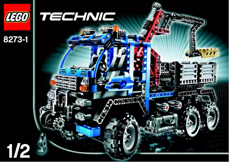 Page n°1 - Manuel utilisateur Lego Technic 8273