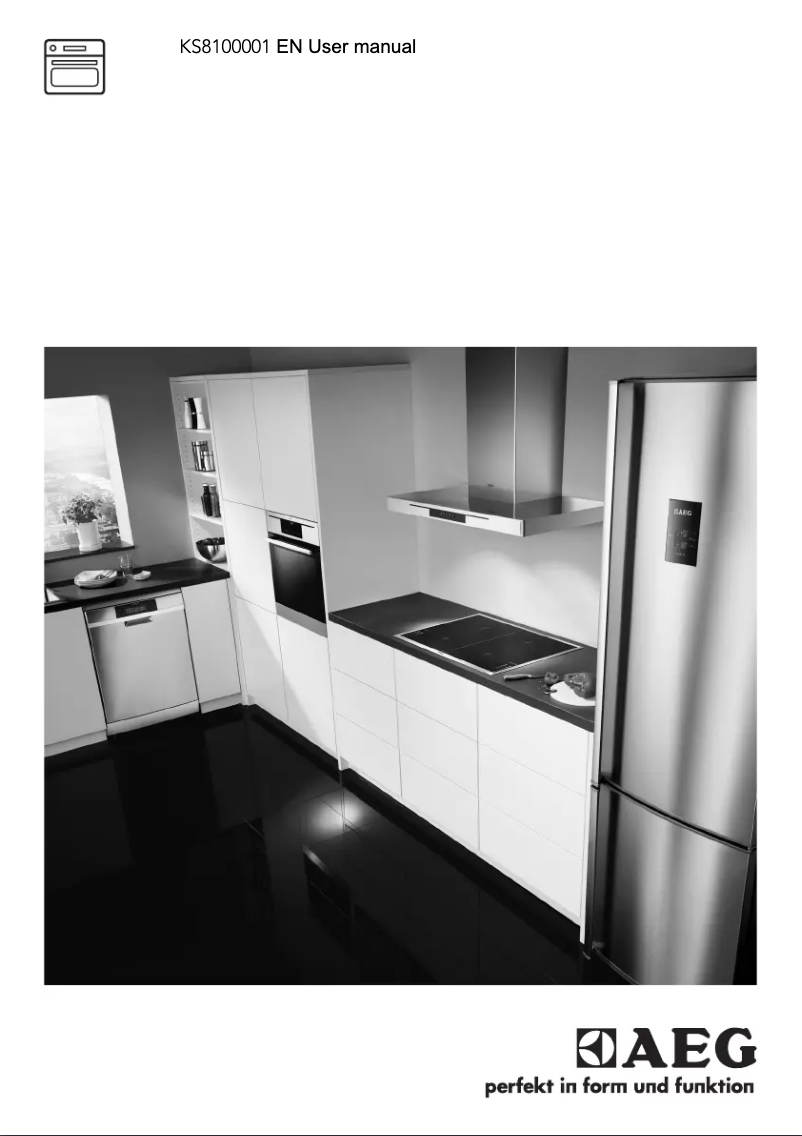 Page n°1 - Manuel utilisateur AEG KS8100001M