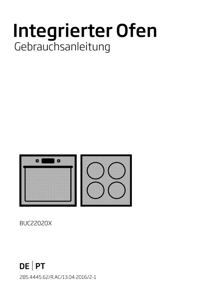 Page 1 de la notice Manuel utilisateur Beko BUC22020X