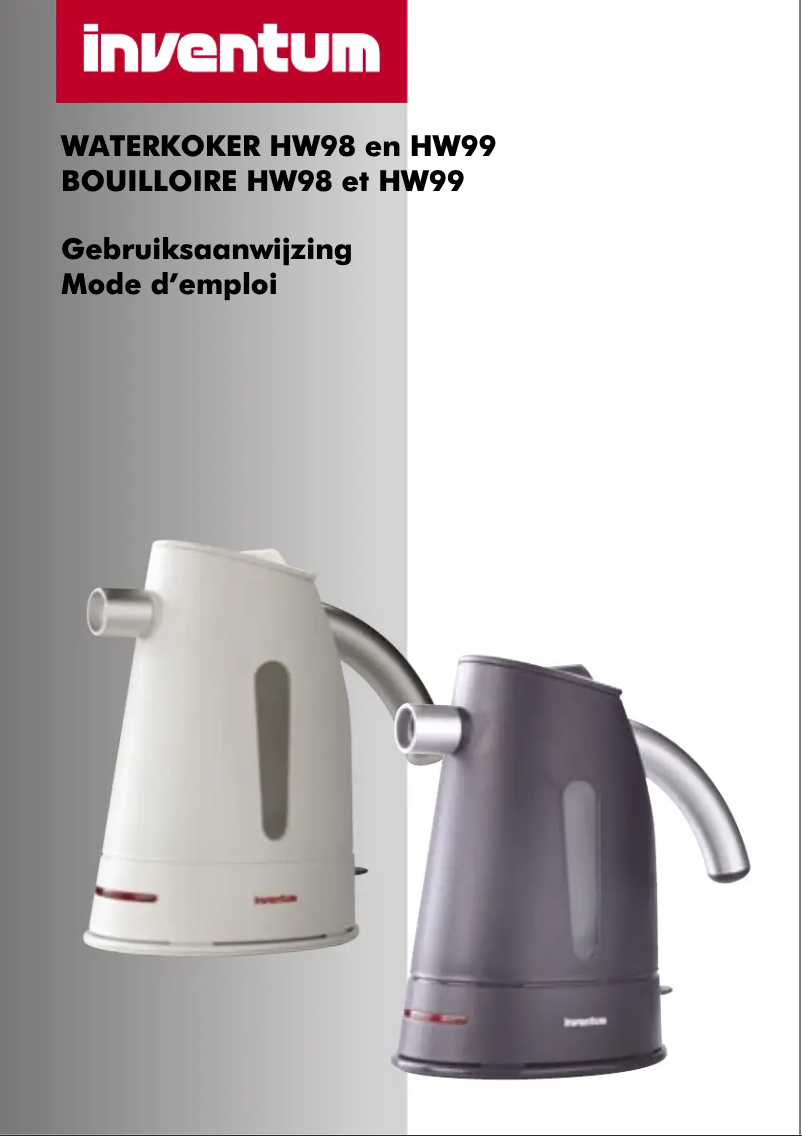 Image de la première page du manuel de l'appareil HW98