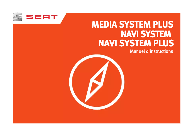 Page 1 de la notice Manuel utilisateur Seat Navi System Plus