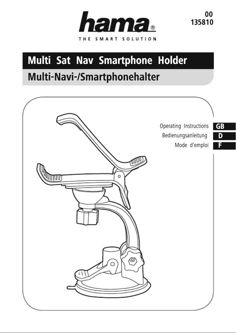Image de la première page du manuel de l'appareil 00135810