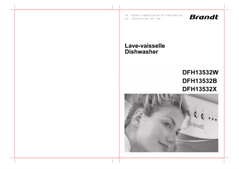 Image de la première page du manuel de l'appareil DFH13532B