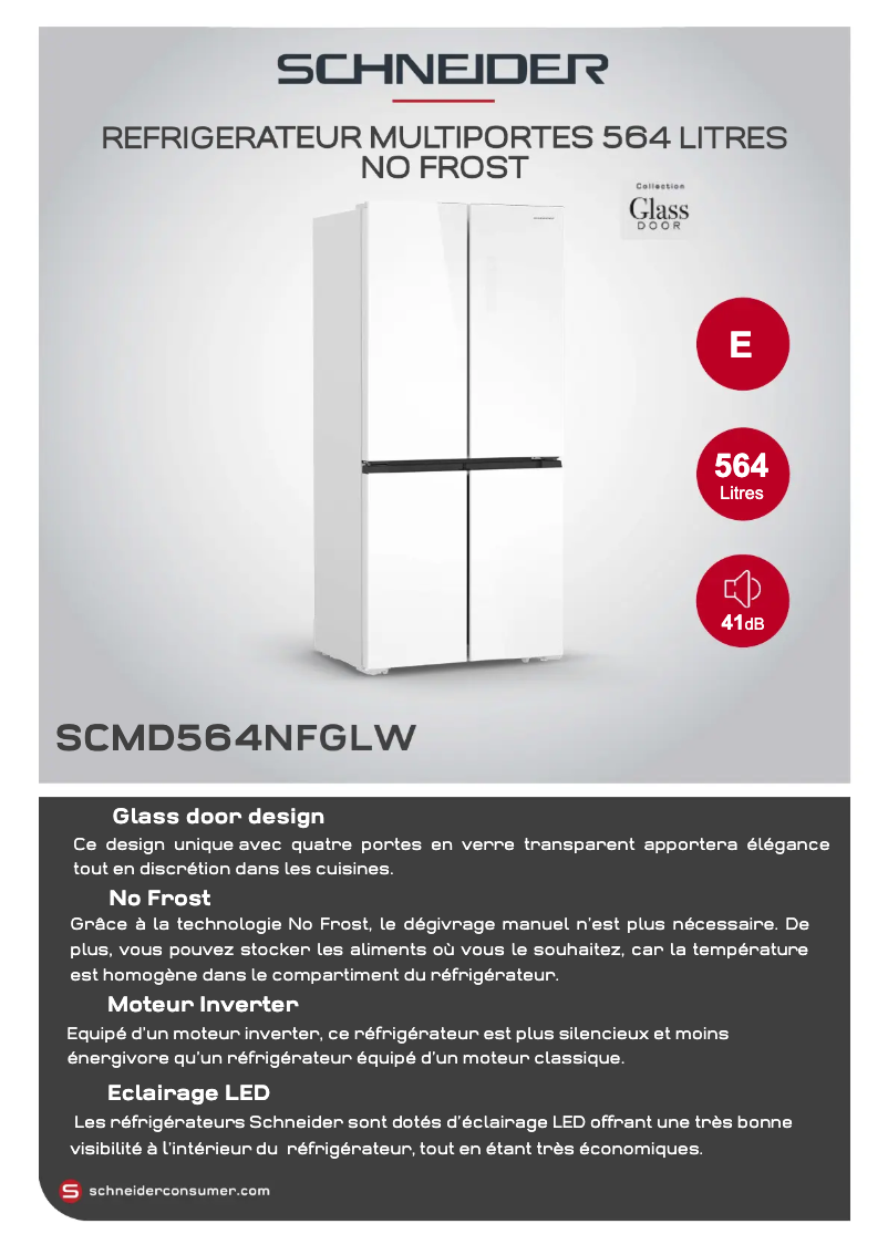 Imagen de la primera página del manual del dispositivo SCMD564NFGLW