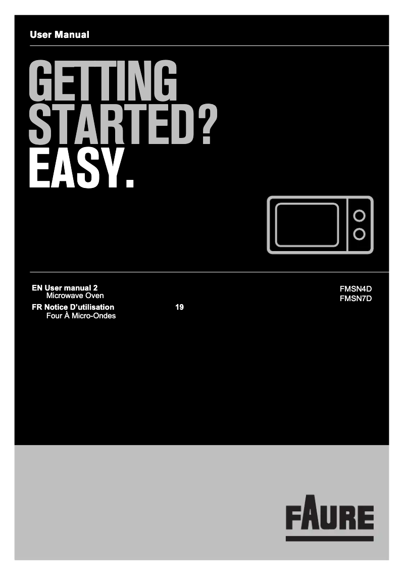Page 1 de la notice Manuel utilisateur Electrolux FMSN7DX