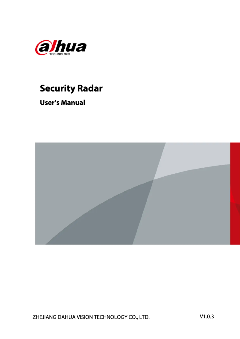 Image de la première page du manuel de l'appareil PFR4K-D450