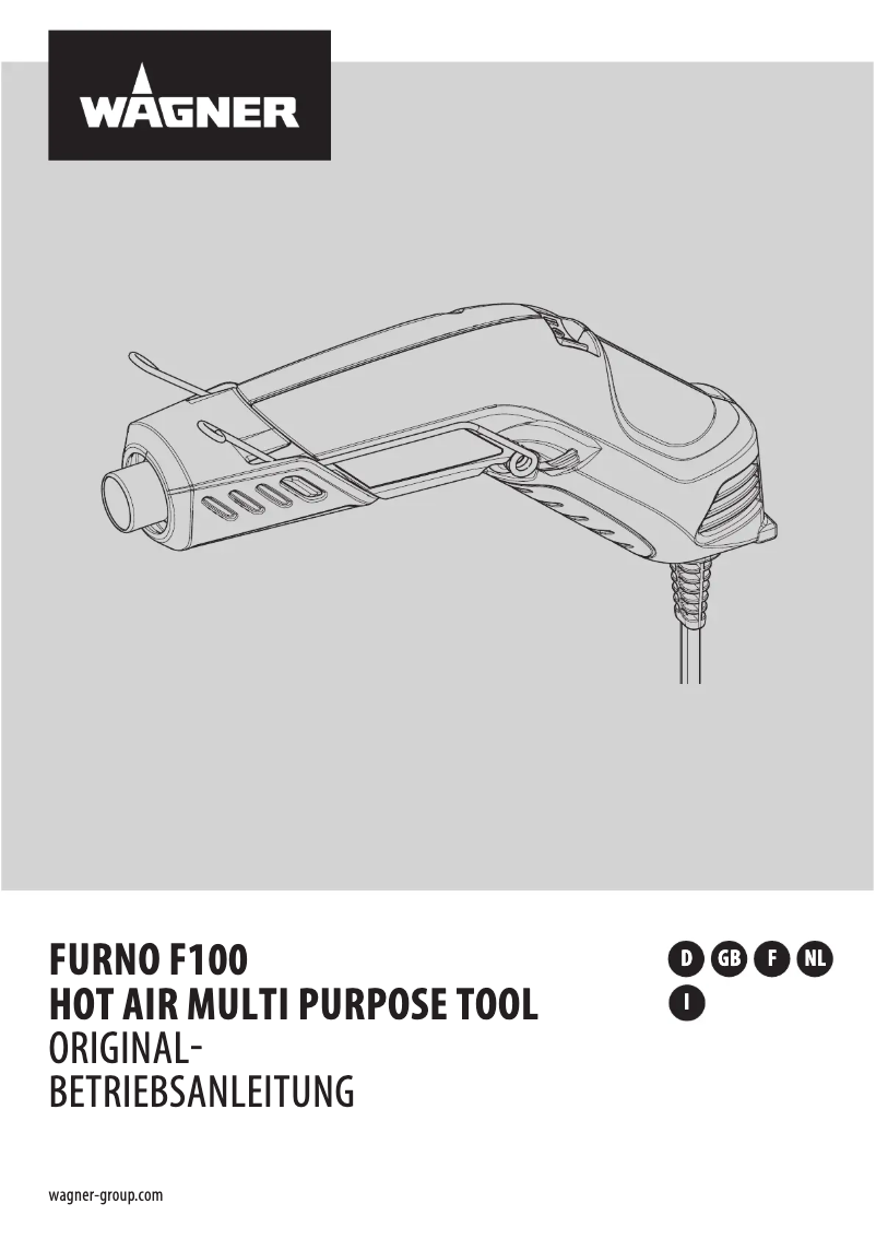 Página 1 del manual Manual de usuario Wagner Furno F100