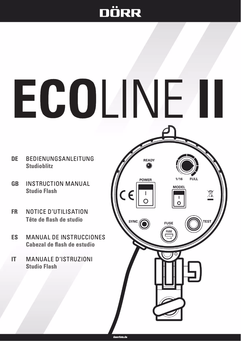 Página 1 del manual Manual de usuario Dörr DSU-110WS
