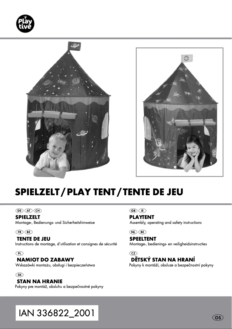 Page 1 de la notice Manuel utilisateur Playtive HG02669A