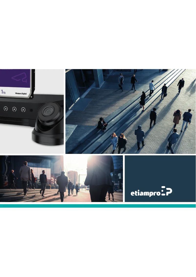 Page 1 de la notice Manuel utilisateur EtiamPro EDVR216