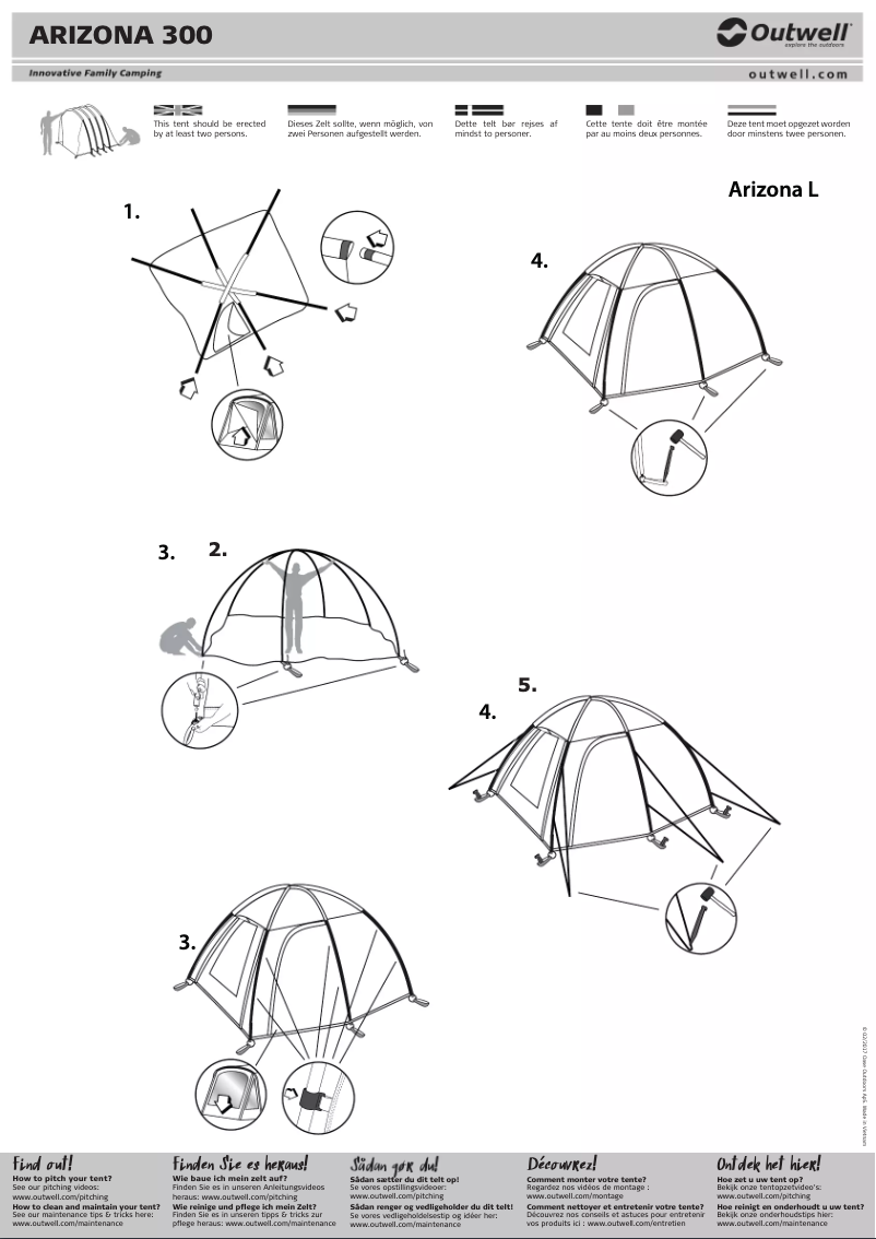 Imagen de la primera página del manual del dispositivo Arizona 300