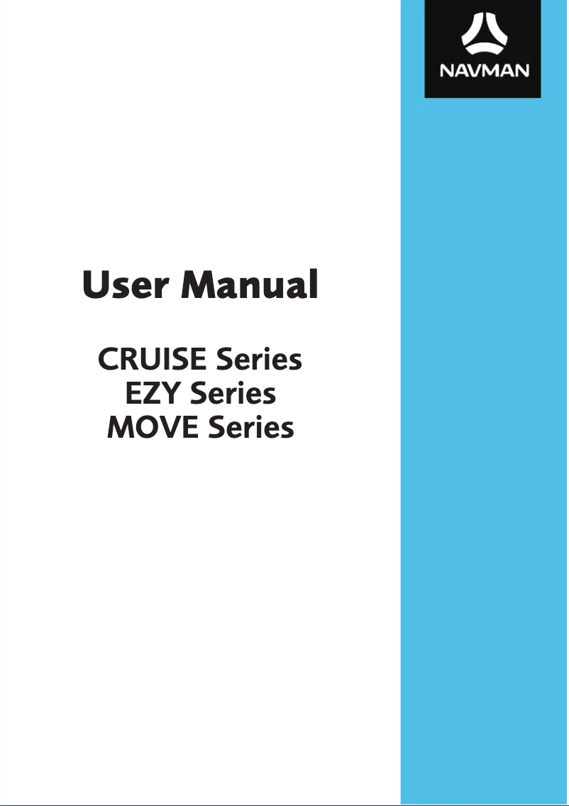 Page n°1 - Manuel utilisateur Navman EZY470MT