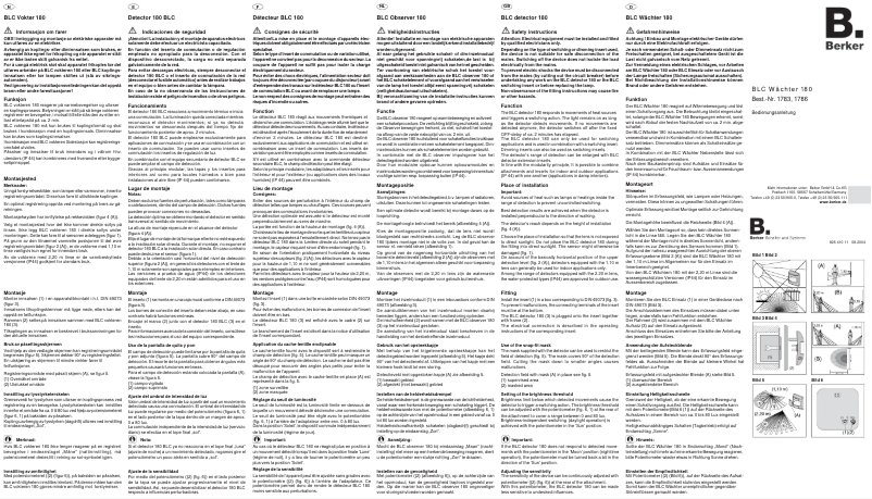 Página 1 del manual Manual de usuario Berker 17830001