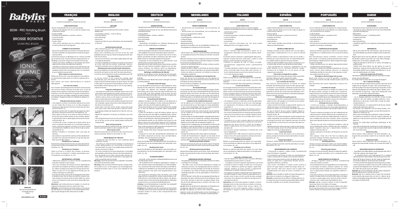 Image de la première page du manuel de l'appareil Pro 500 AS551E