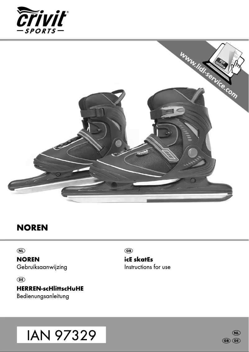 Página 1 del manual Manual de usuario Crivit IAN 97329