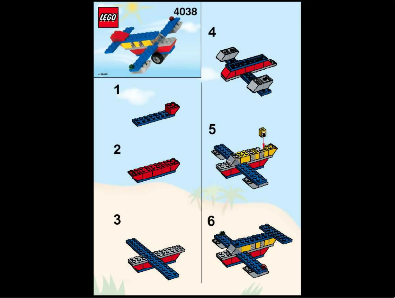 Page n°1 - Manuel utilisateur Lego Fun Flyer