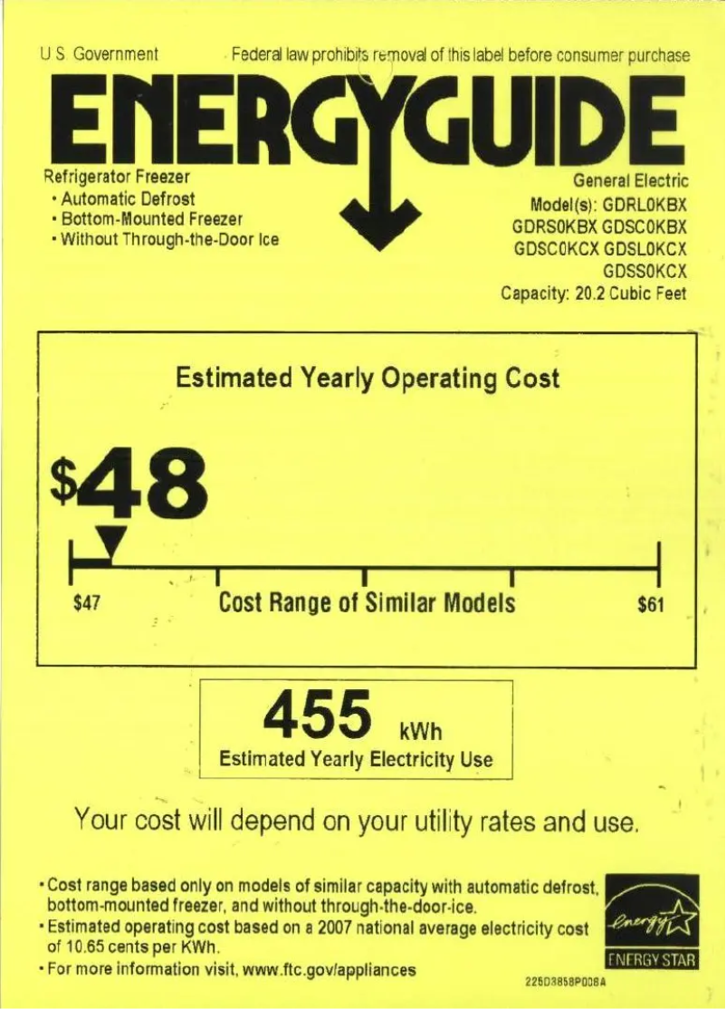 Imagen de la primera página del manual del dispositivo GDSC0KCXBB