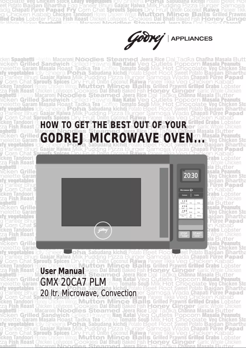 Página 1 del manual Manual de usuario Godrej GMX 20CA7 PLM