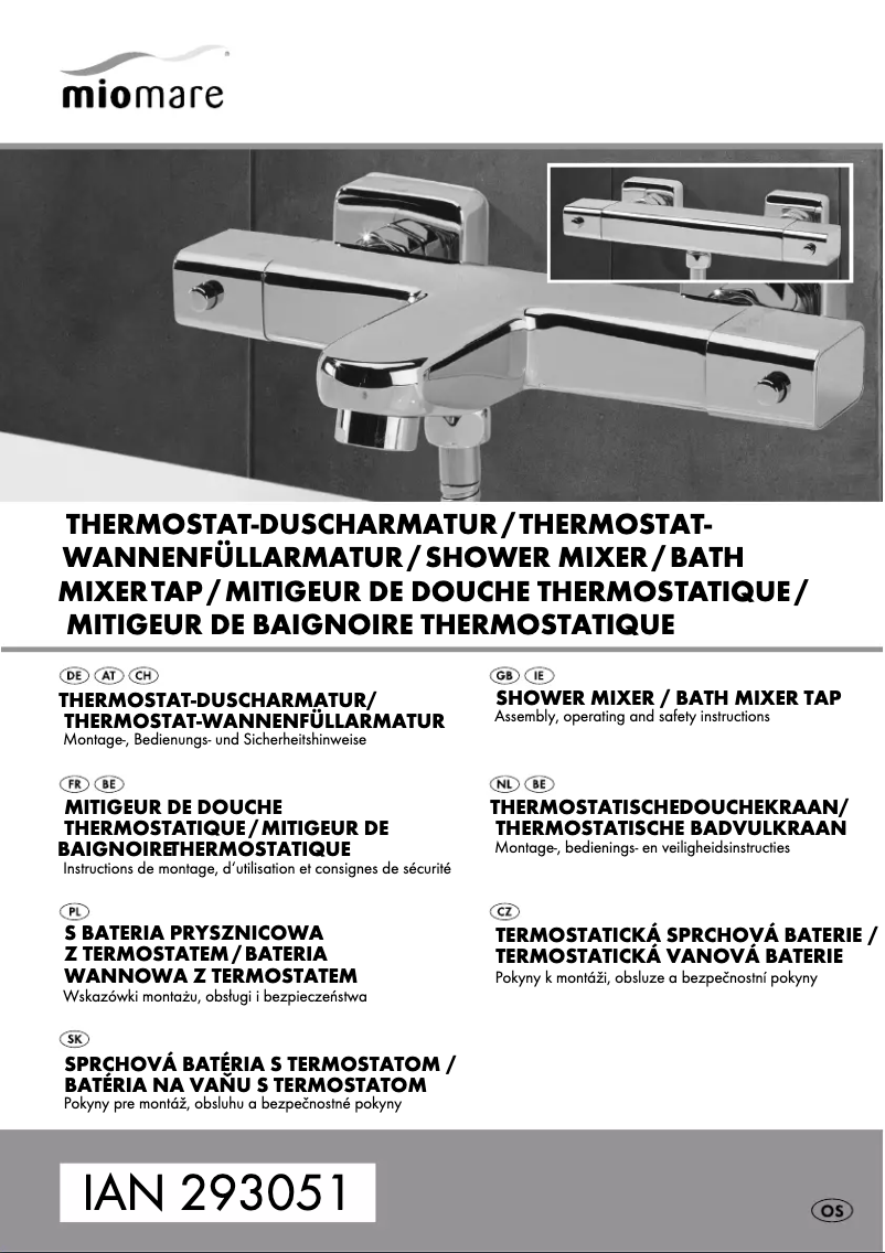 Page n°1 - Manuel utilisateur Miomare IAN 293051