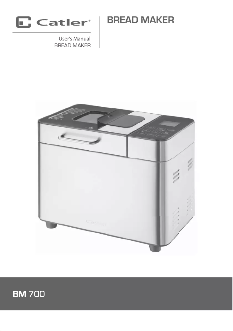 Page 1 de la notice Manuel utilisateur Catler BM 700