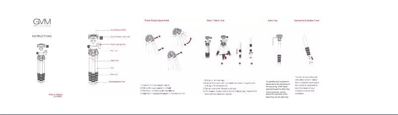 Page n°1 - Manuel utilisateur GVM JJ-G265