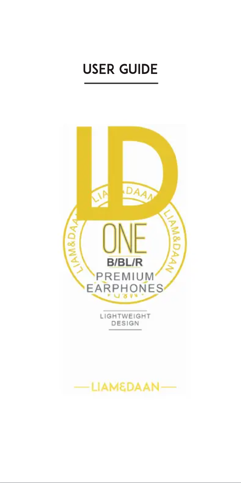 Page 1 de la notice Manuel utilisateur Liam&Daan 302047