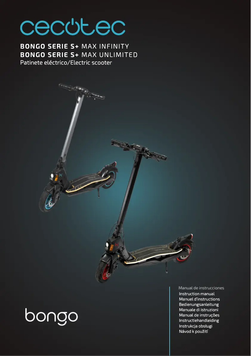 Page n°1 - Manuel utilisateur Cecotec Bongo Serie S+ Max Infinity