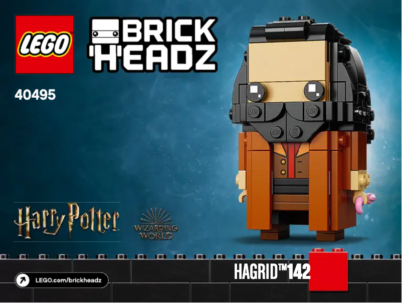Image de la première page du manuel de l'appareil Brickheadz 40495