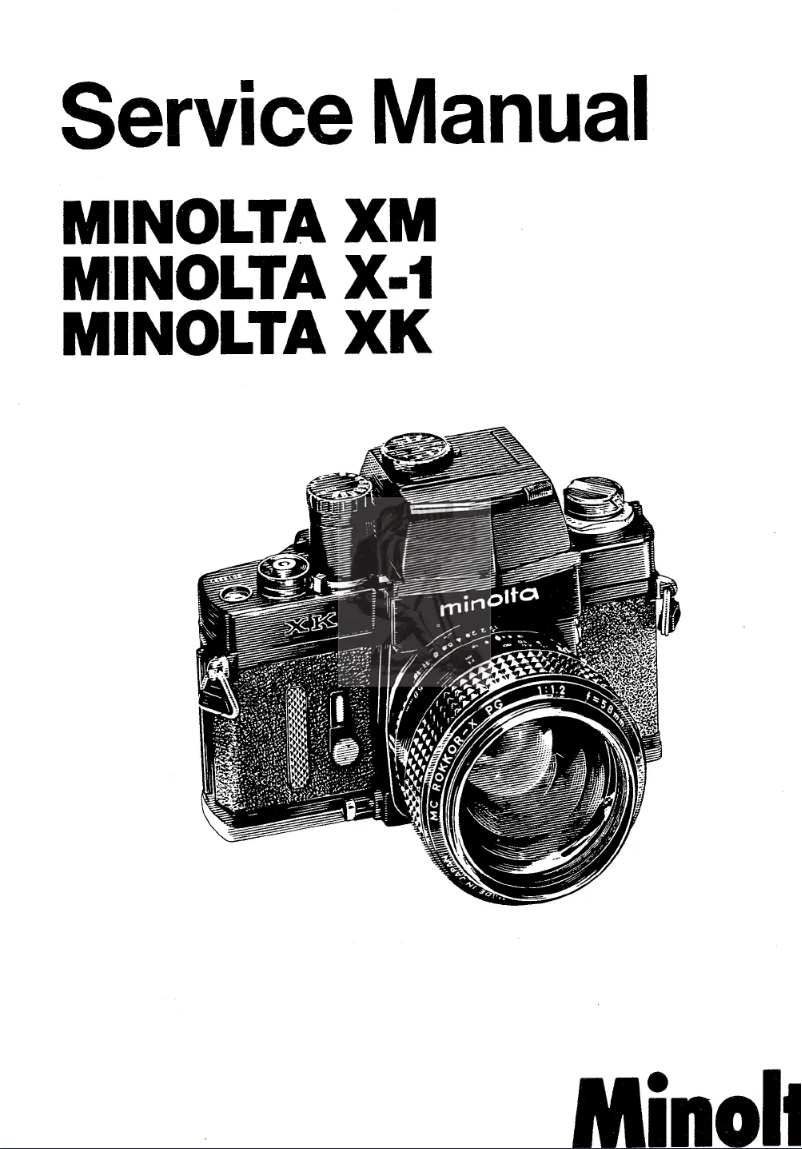 Image de la première page du manuel de l'appareil XK