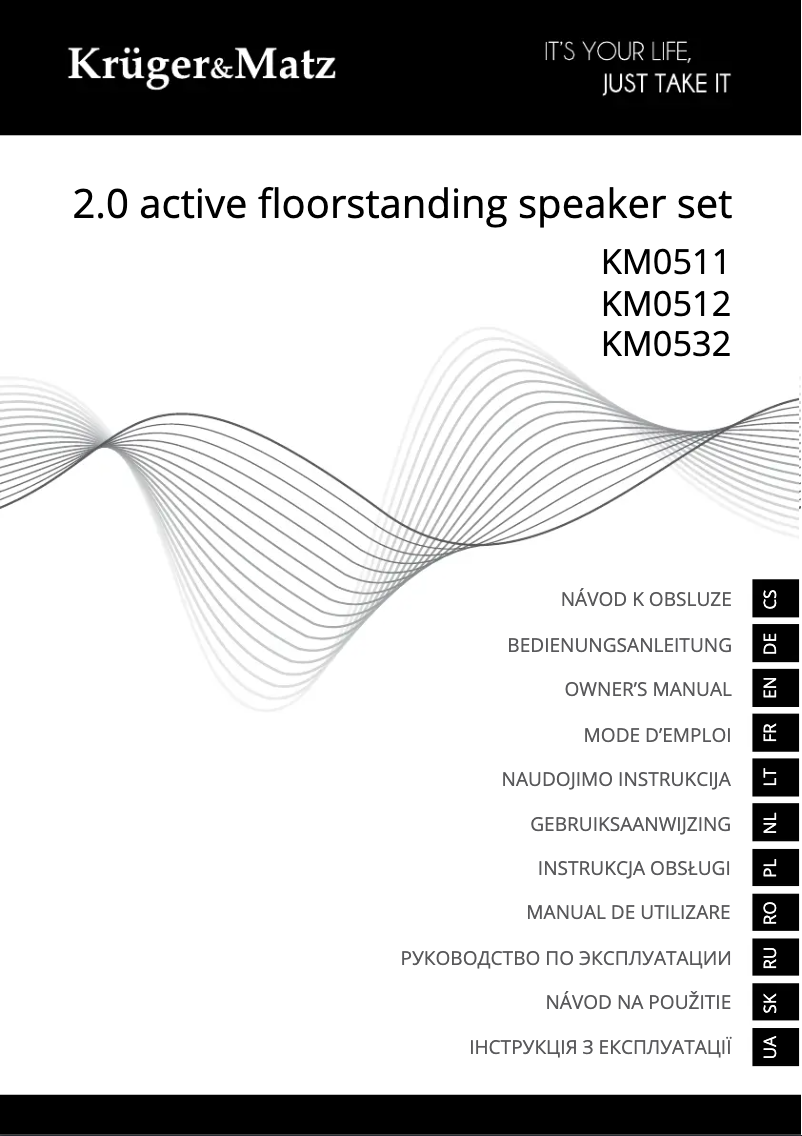 Page 1 of the manual User Manual Krüger&Matz KM0512