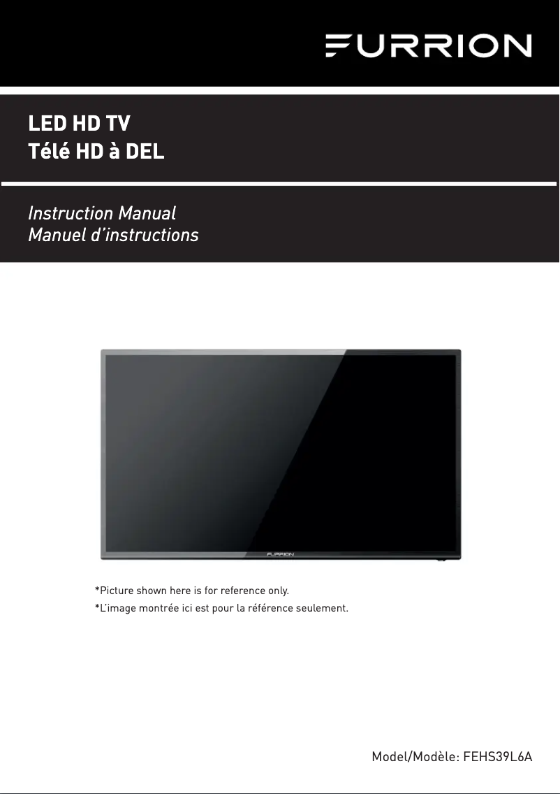 Image de la première page du manuel de l'appareil FEHS39L6A