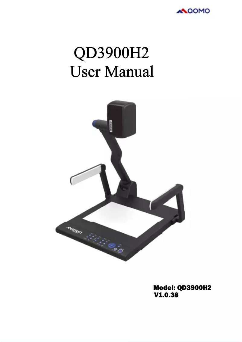 Page 1 de la notice Manuel utilisateur QOMO QD3900H2