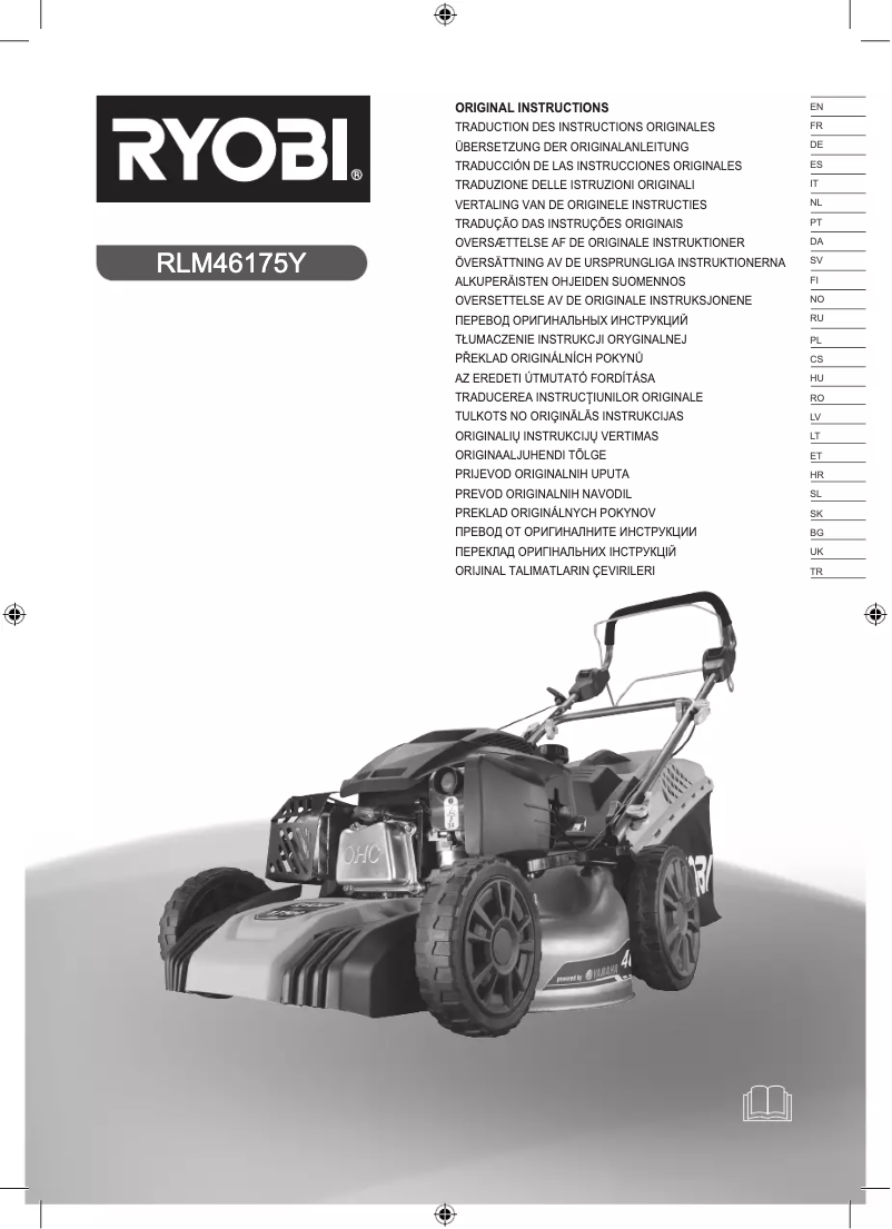 Image de la première page du manuel de l'appareil RLM46175Y