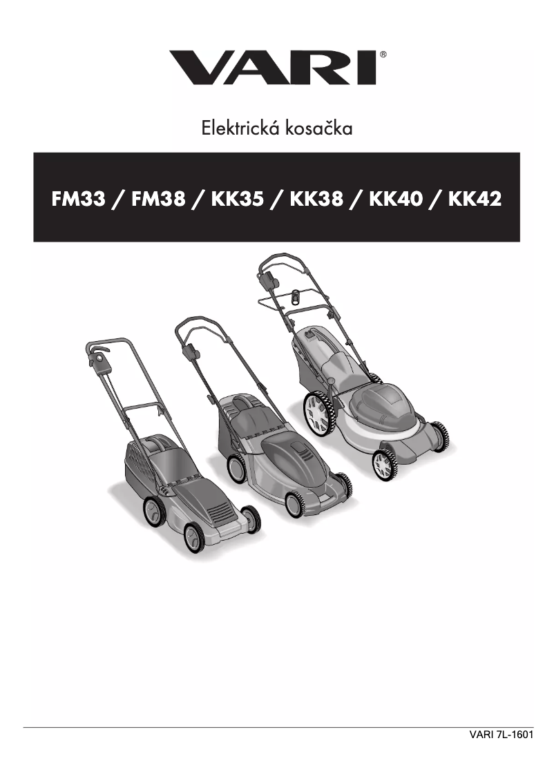 Página 1 del manual Manual de usuario VARI FM33