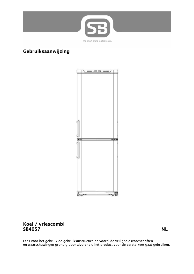 Page n°1 - Manuel utilisateur Smart Brand SB4057