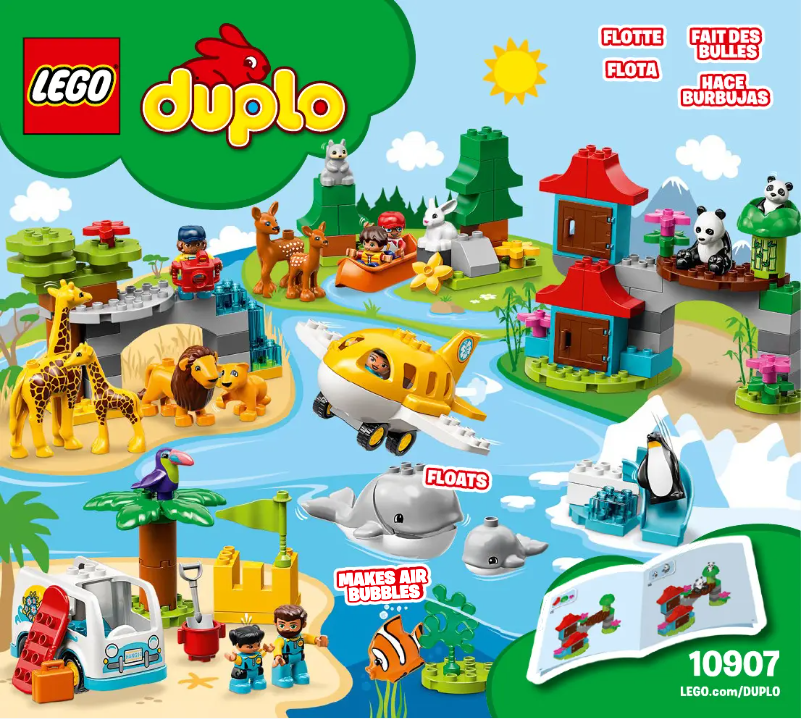 Image de la première page du manuel de l'appareil Duplo 10907